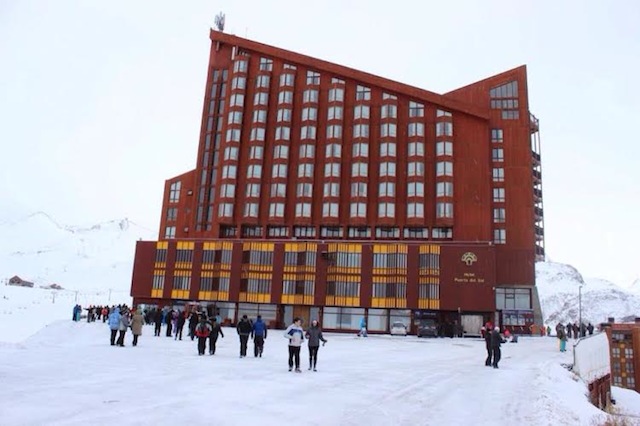 A neve esta semana no Valle Nevado, nevouuuu