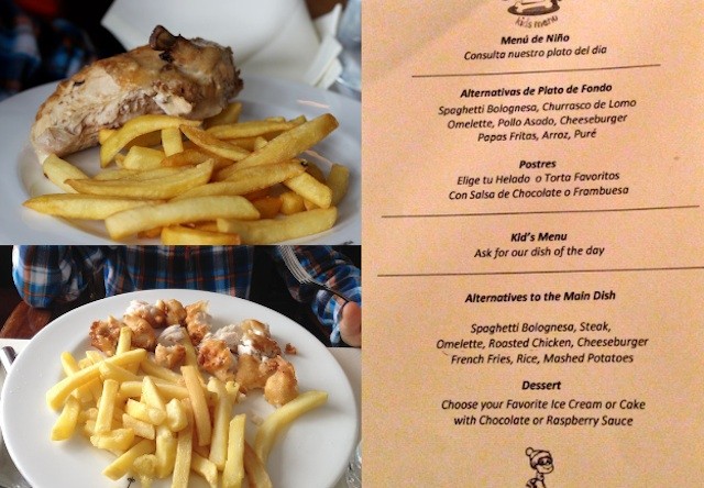 menu kids portillo