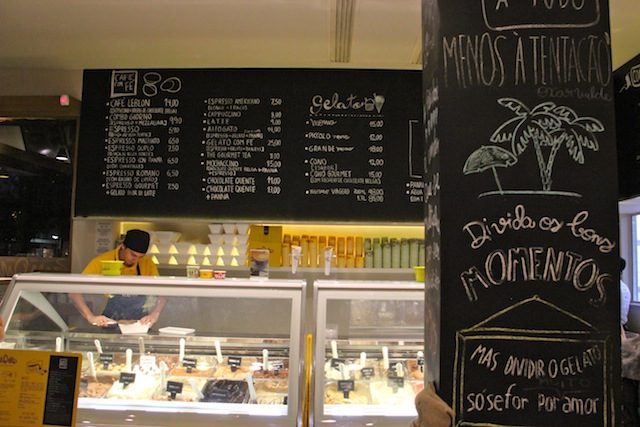 Momo, a sorveteria do Leblon