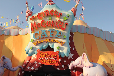 Island of Adventure onde comer