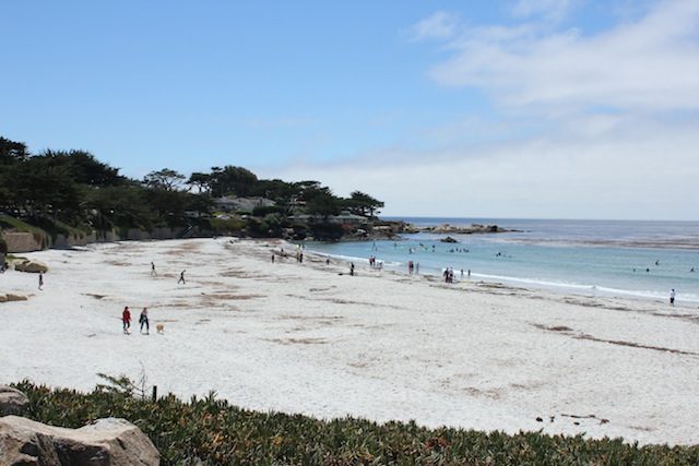 Dá até para pegar uma praia em Carmel!