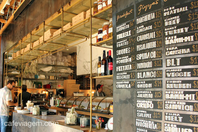 um dos points de comidinhas descoladas na Abbot Kinney