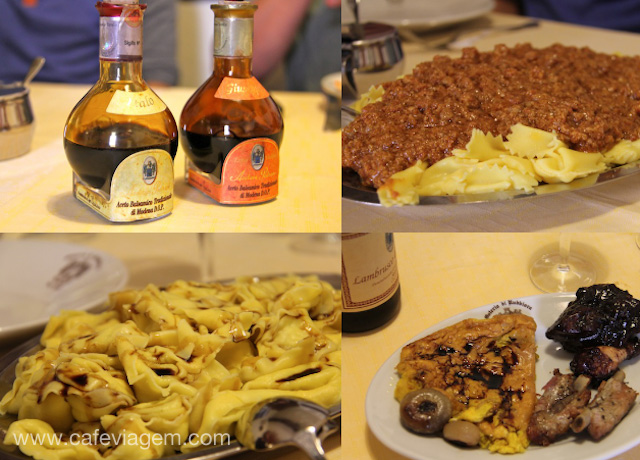 banquete da Osteria di Rubbiara