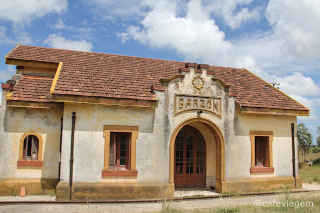 A estação de trem abandonada!