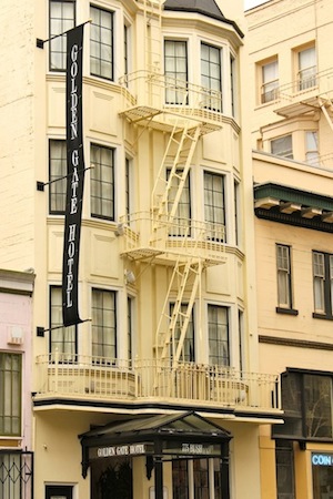 nosso hotel em São Francisco. Um B&B bem simpático!
