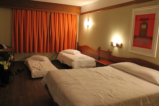quarto família Hotel Continental