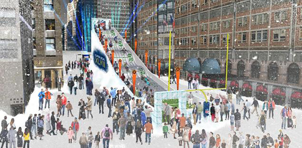 Foto divulgação Super Bowl - imagem da suposta Boulevard