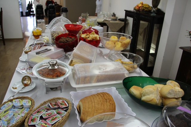 café da manhã do Hotel