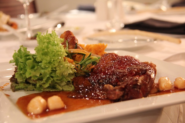 o delicioso pato do La Fourchette