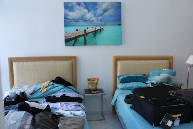 O segundo dormitório. No caso do meu pai, virou o “quarto das malas”!