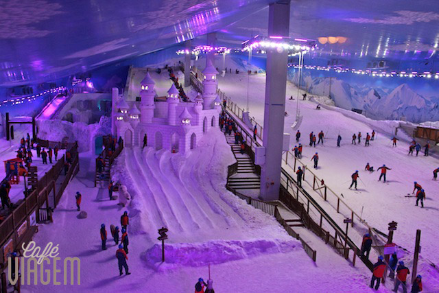 A montanha da neve