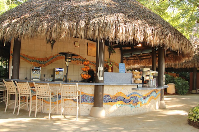 O quiosque dos lanches e bebidas à vontade durante todo o dia!