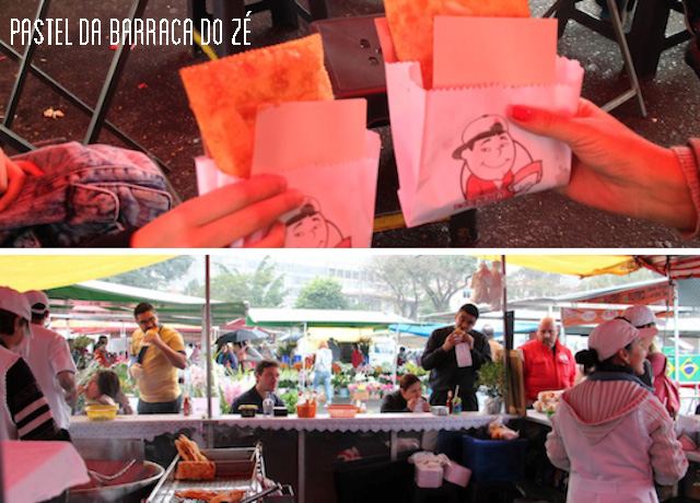 O pastel da feira de sábado em frente ao Museu do Futebol
