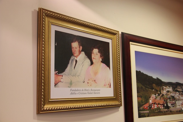 o casal italiano de fundadores
