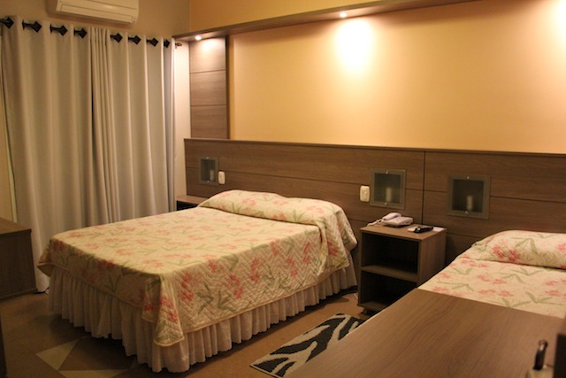 os quartos do hotel, tudo novinho !
