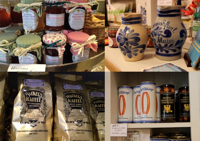 produtos típicos e souvenirs reunidos na Hassen Shop