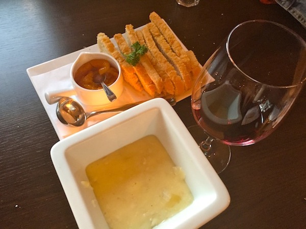 o fondue de brie, delicioso!