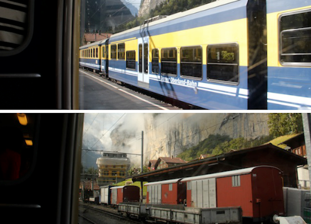é preciso trocar de trem até o final do trajeto