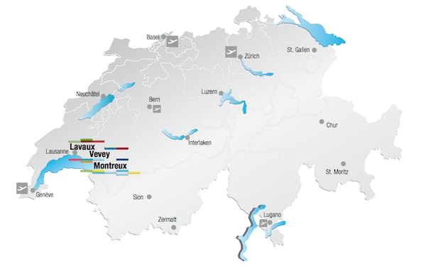 Fonte mapa: Montreux Toursim -