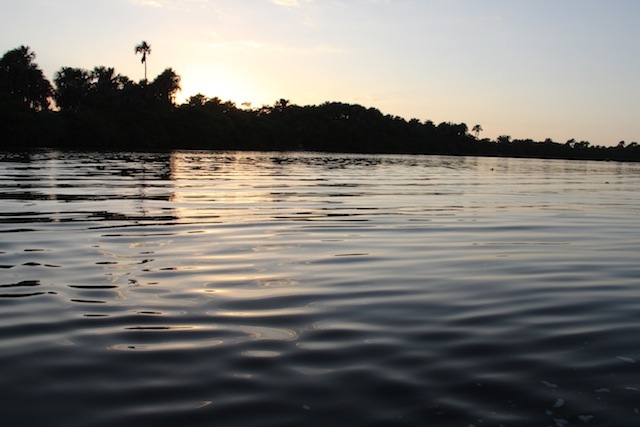 O Rio Preguiças, um dos cartões postais de Barreirinhas