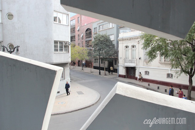 a rua charmosa pela janela design do quarto