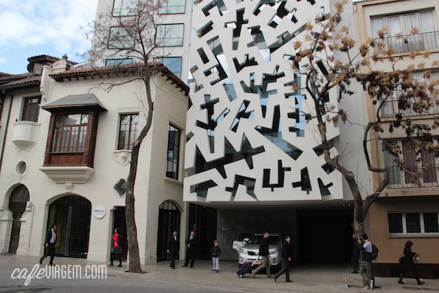 O hotel Cumbres Lastarria