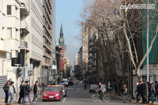 o caminho para o centro