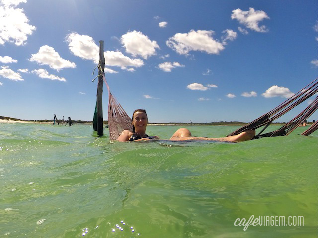 De boa na Lagoa do Paraíso