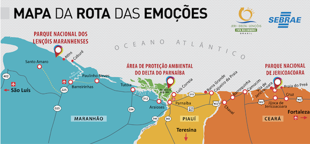 Mapa divulgação Sebrae
