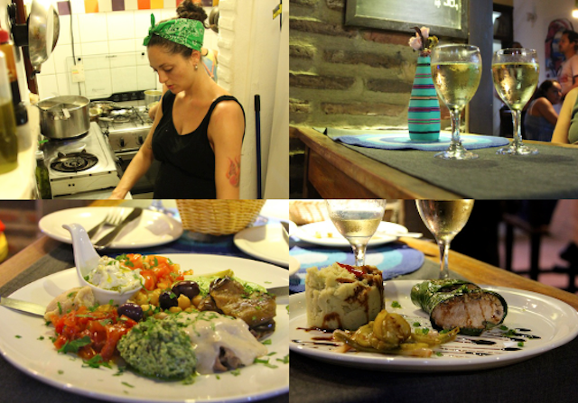A jovem Chef e suas obras primas