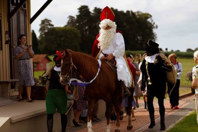 A chegada do "Sinterklaas"