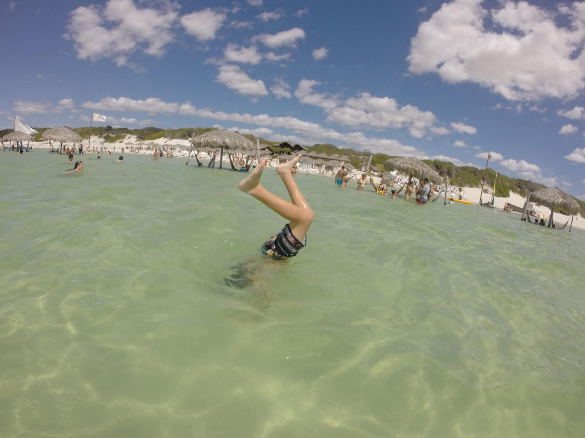 Lagoa do Paraíso em Jericoacoara