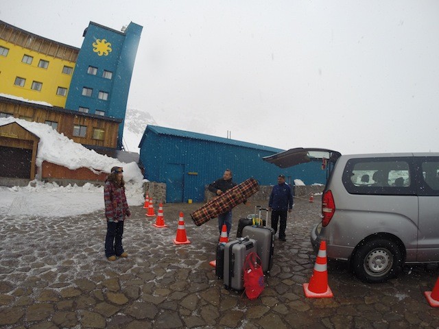 Chegando em Portillo!!!
