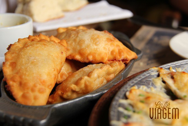Empanadas, peça sempre para acompanhar o pisco
