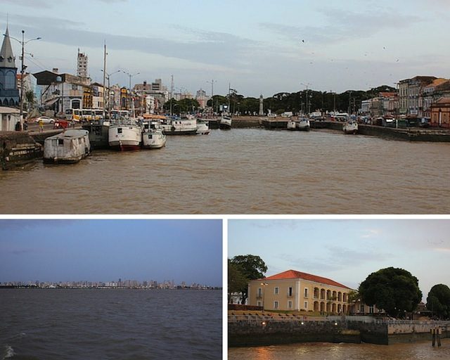 Uma visão de Belém do barco