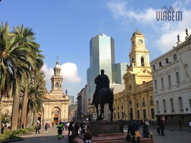 Plaza de Armas, antigamente chamada de Plaza Mayor