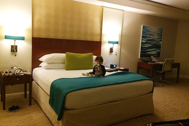O quarto do Trump International Beach Resort
