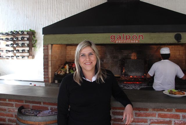 Olga, a proprietária da casa