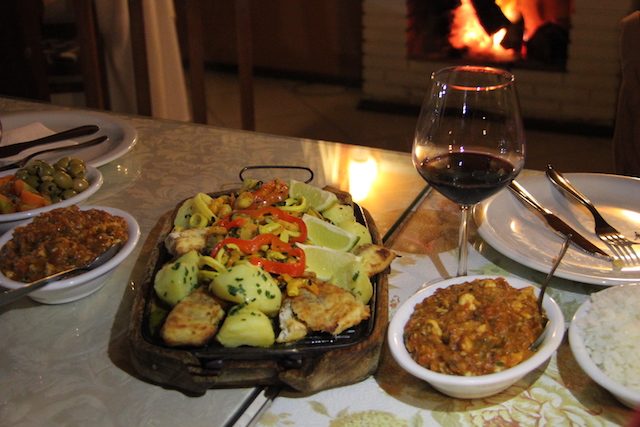 parrillada de frutos do mar do Tropicális