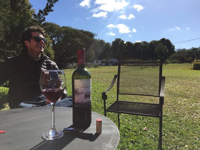 Anthony e o vinho descontraído da Kombi