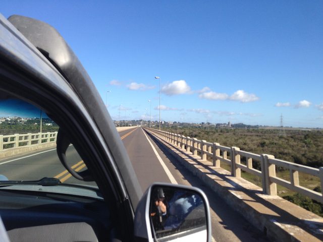 na ponte de Rosário do Sul