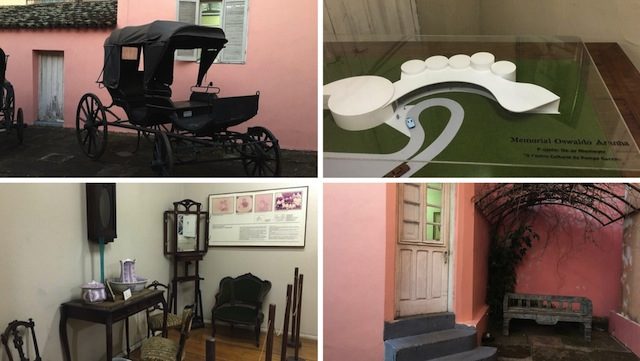 Entre o acervo do museu, um projeto de Oscar Niemeyer para o Memorial Oswaldo Aranha que ainda não saiu do papel e tem previsão de ser construído em uma colina às margens da BR 290
