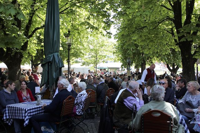 melhores biergarten de Munique