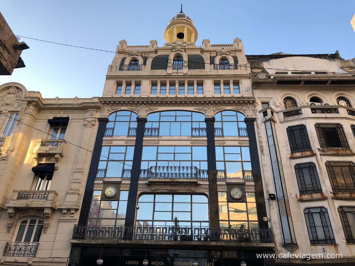 Livraria no centro de Montevidéu
