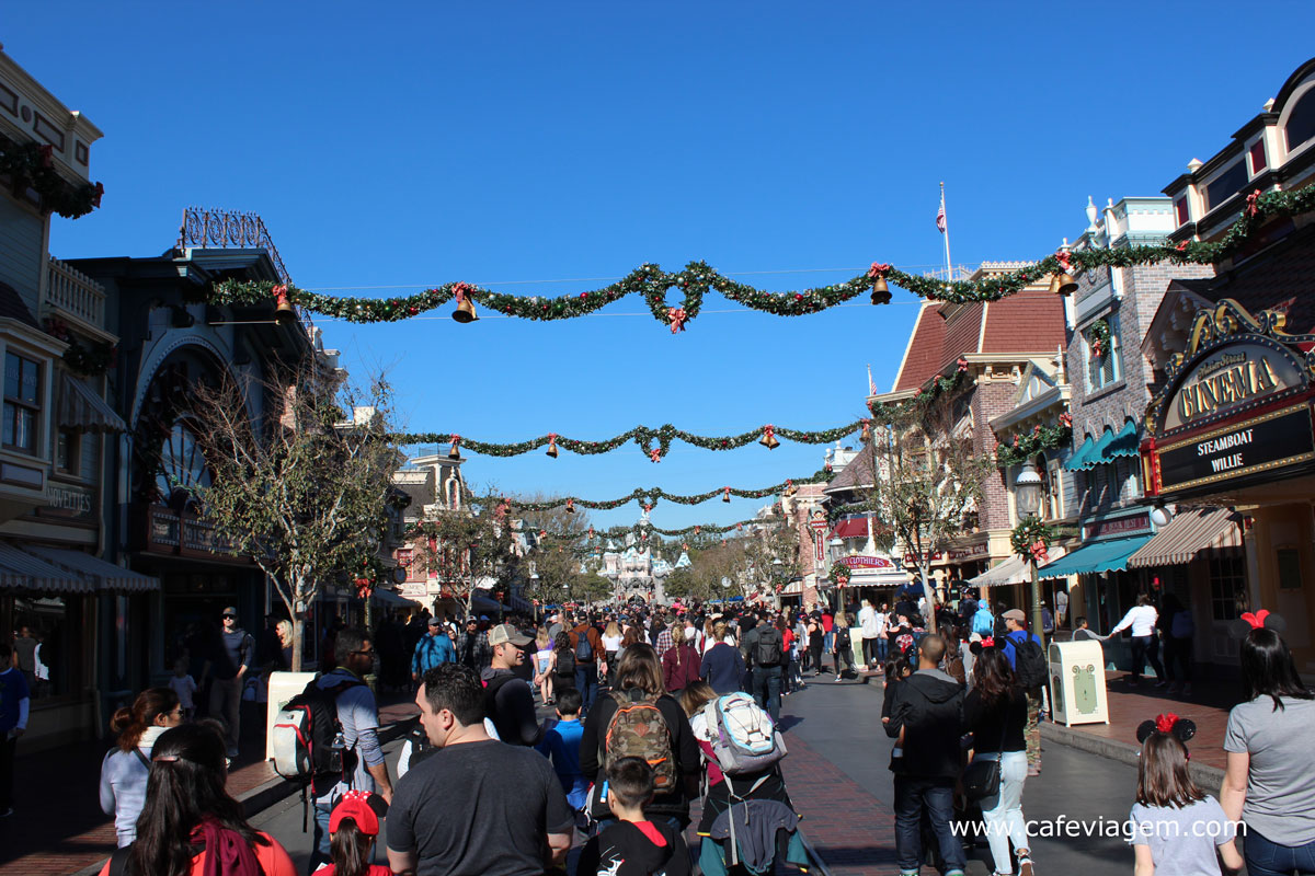 dicas Disneyland Califórnia na alta temporada