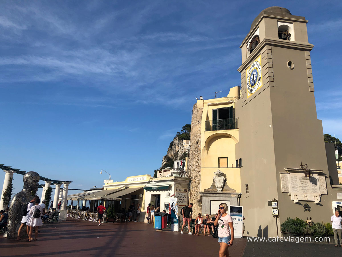 Praias em Capri