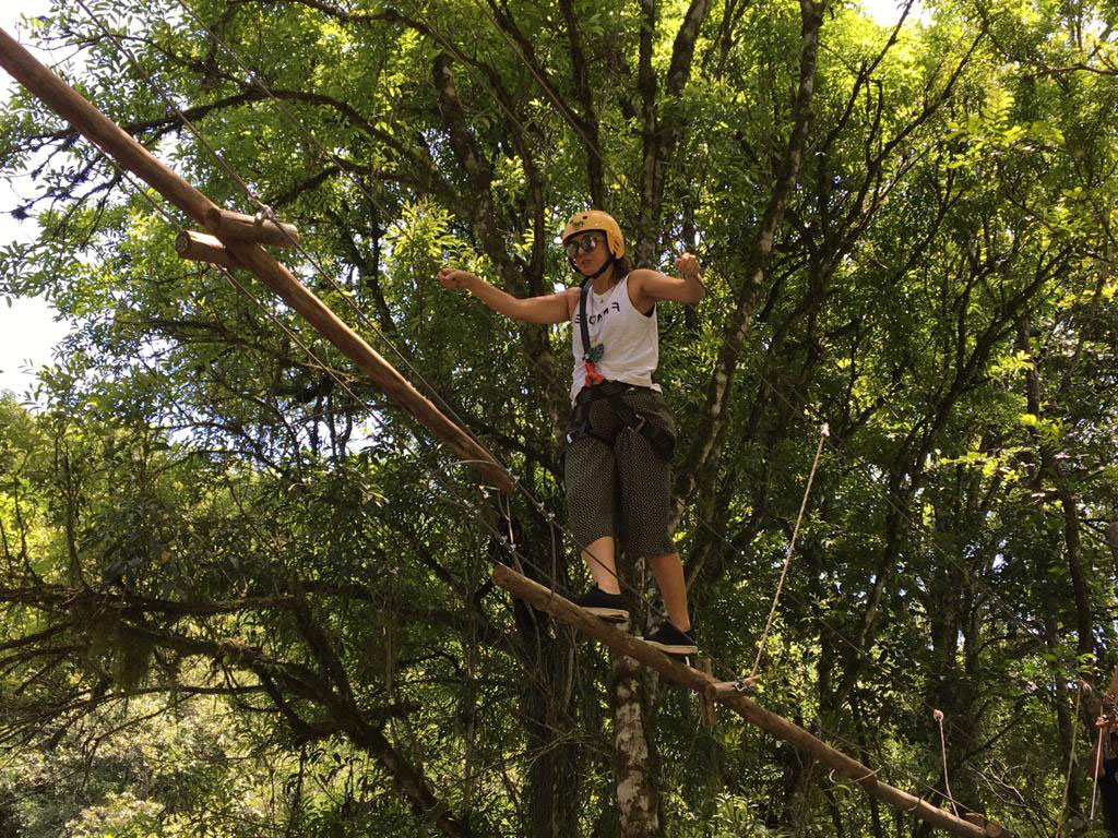 Arvorismo tirolesa Raft Adventure Park