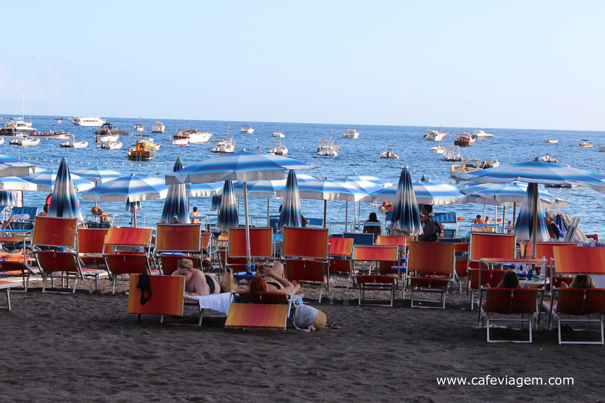 praia em Positano