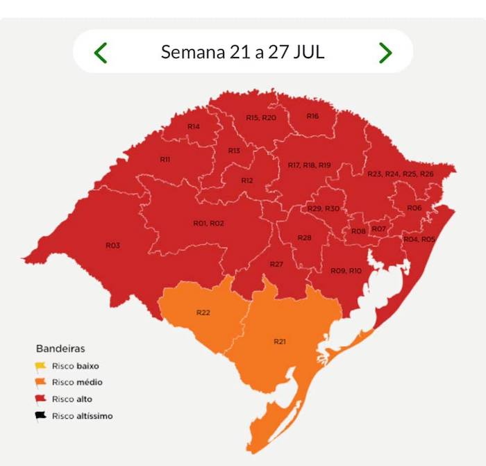 Gramado bandeira